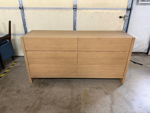 Leif 6-Drawer Double Dresser - White Oak