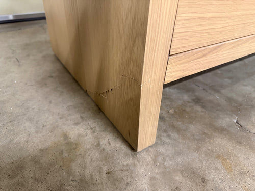 Leif 6-Drawer Double Dresser - White Oak