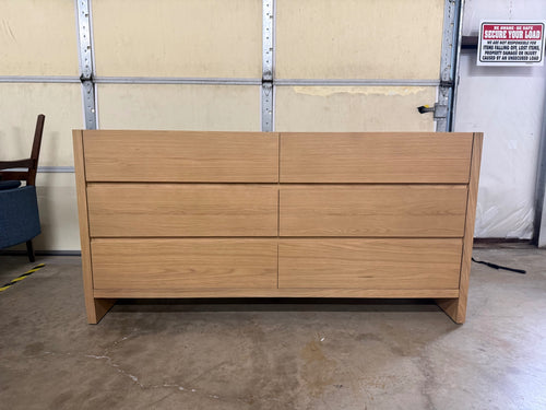 Leif 6-Drawer Double Dresser - White Oak