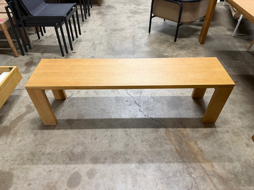 Dako 61” Bench - Natural Oak