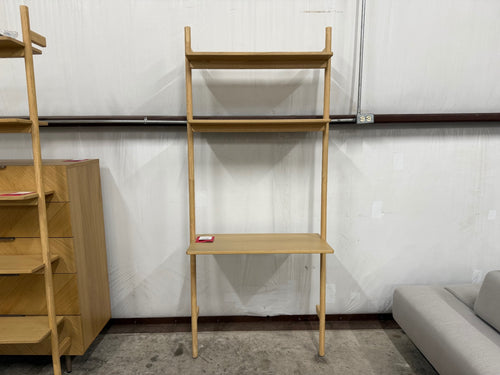 Heidi 33.5" Modular Wall Desk - White Oak