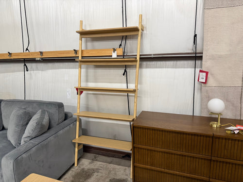 Heidi 33.25" Modular Shelving Unit, Wide - White Oak
