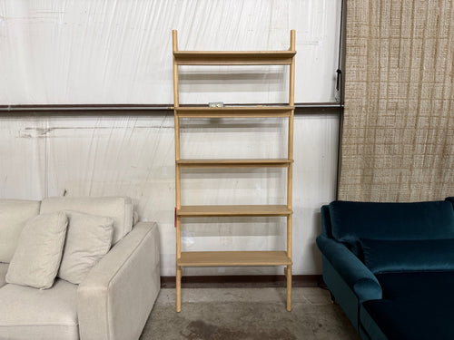 Heidi 33.25" Modular Shelving Unit, Wide - White Oak