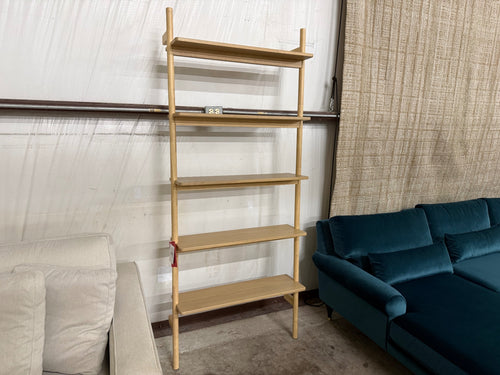 Heidi 33.25" Modular Shelving Unit, Wide - White Oak
