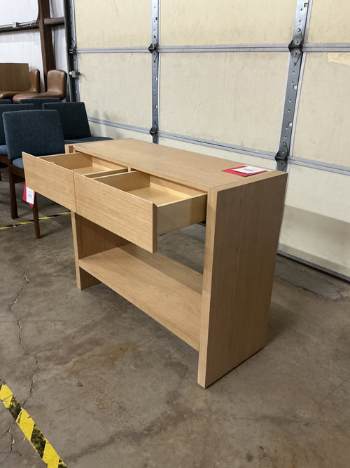 Leif 37" Storage Console - White Oak