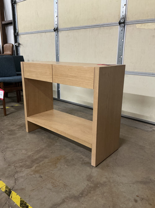 Leif 37" Storage Console - White Oak
