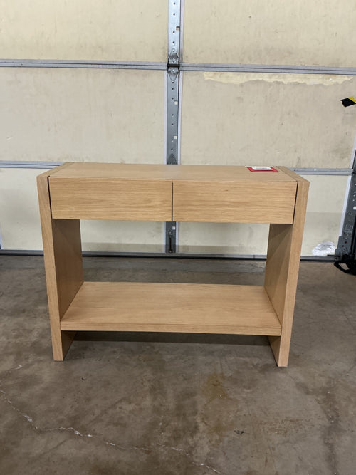 Leif 37" Storage Console - White Oak