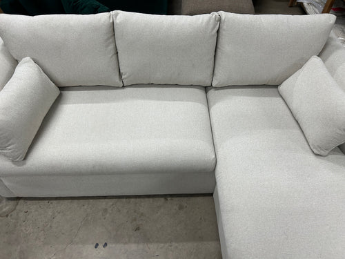 Marina 90" Reversible Storage Sectional - Clover Ivory