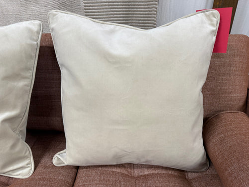 Lucca Velvet Pillow Set - Plush Pacific Taupe