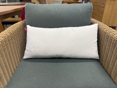 12x24 Outdoor Pillow - Dravite Ivory