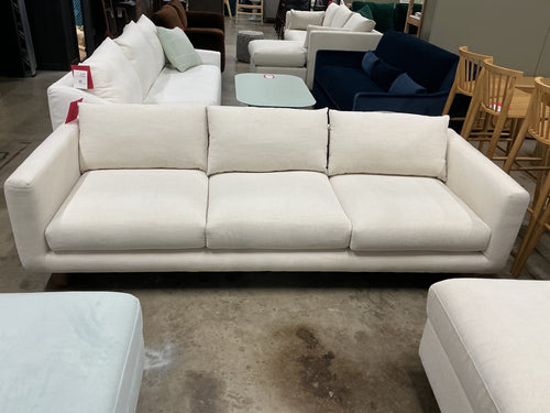 Kalok 92” Sofa - Buckler Ivory