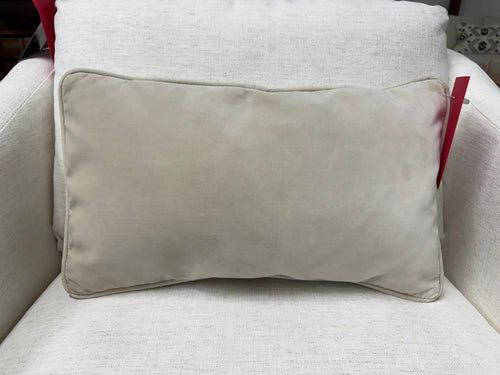 Lucca Velvet Small Pillow - Plush Pacific Taupe