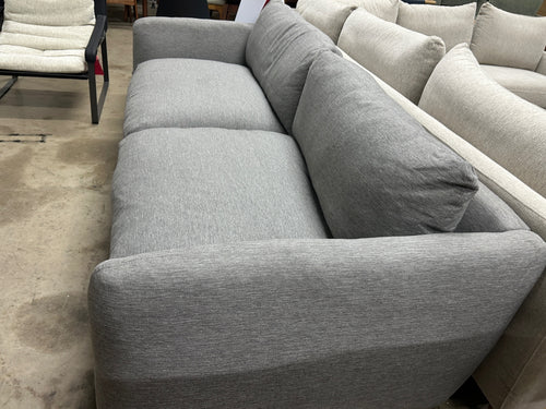 Leigh 92” Modular Sofa - Silver Gray Performance Fabric