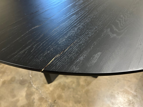 *CLEARANCE* Tovi 48” Round Dining Table - Black