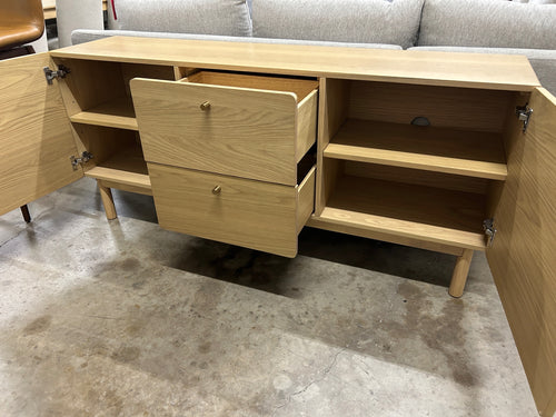 Heidi 64.5" Sideboard - White Oak