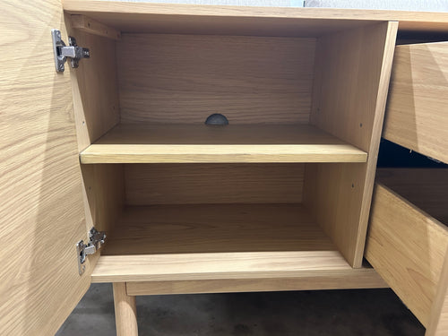 Heidi 64.5" Sideboard - White Oak