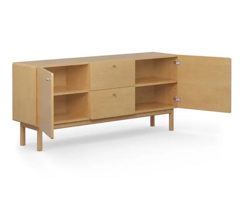 Heidi 64.5" Sideboard - White Oak