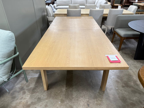 Gina 88.5" - 112" Extendable Dining Table - White Oak
