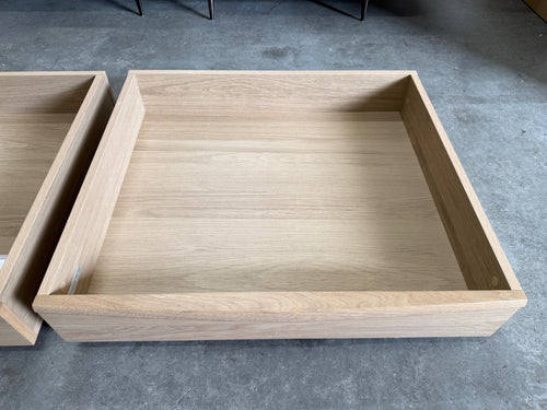 Lenia Underbed Storage Drawer Set - White Oak