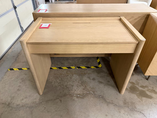 Torme 44" Height Adjustable Desk - White Oak