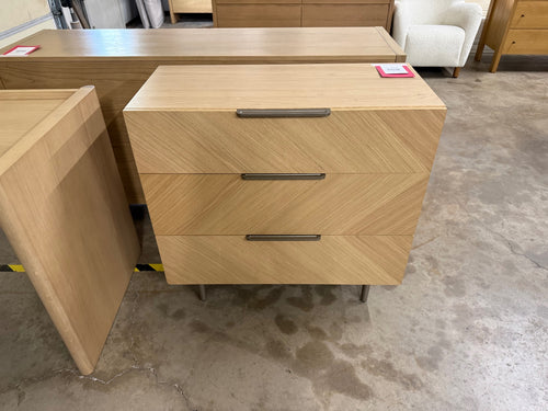 Nera 3-Drawer Chest - Oak