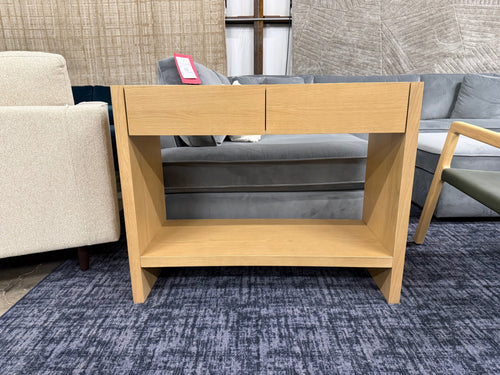 Leif 37" Storage Console - White Oak