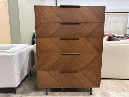 Nera 5-Drawer Chest - Walnut