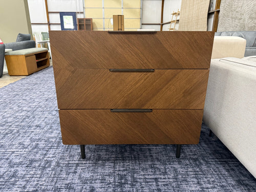 Nera 3-Drawer Chest - Walnut