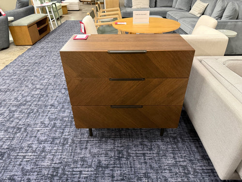 Nera 3-Drawer Chest - Walnut