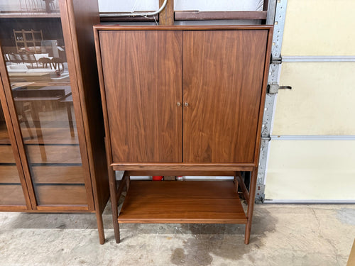 Cotu 37" Bar Cabinet - Walnut