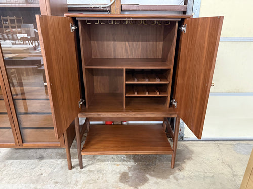Cotu 37" Bar Cabinet - Walnut