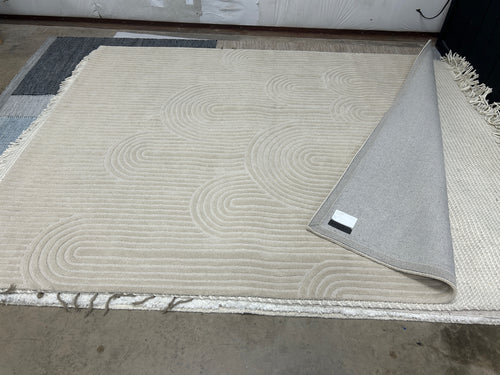 Clem 8 X 10 Wool Rug - Arch Cream