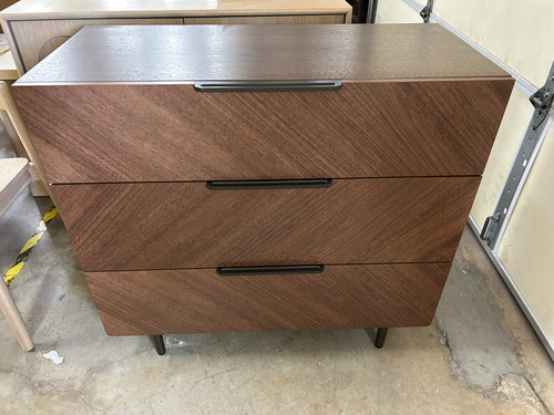 Nera 3-Drawer Chest - Walnut