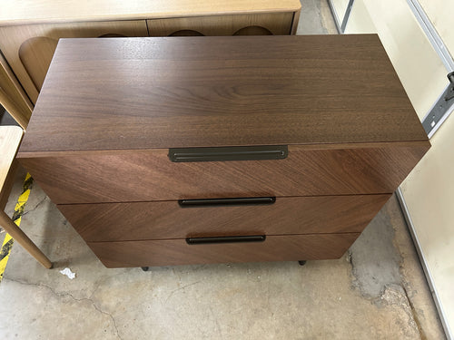 Nera 3-Drawer Chest - Walnut