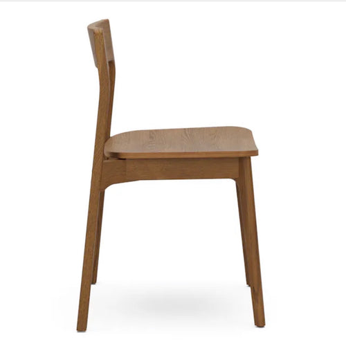 Gusfa Stackable Dining Chair - Smoked Oak