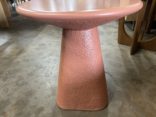 Ozetta Concrete Side Table - Moonlit Rust