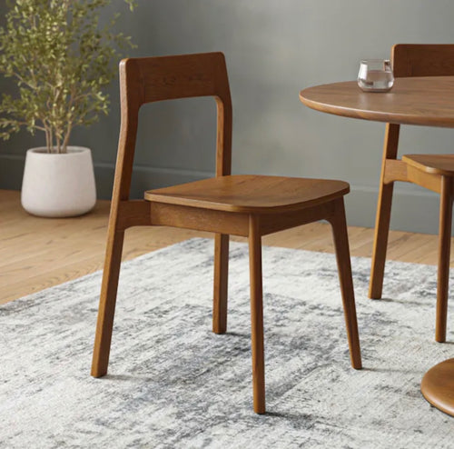 Gusfa Stackable Dining Chair - Smoked Oak