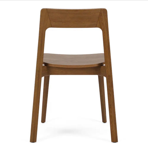 Gusfa Stackable Dining Chair - Smoked Oak