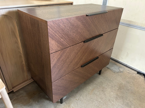 Nera 3-Drawer Chest - Walnut