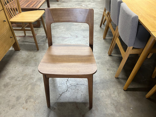Gusfa Stackable Dining Chair - Smoked Oak