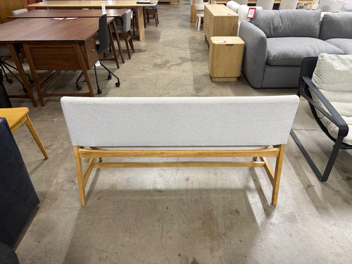 Nosh 51.5" Bench - Oak And Ratine Ivory