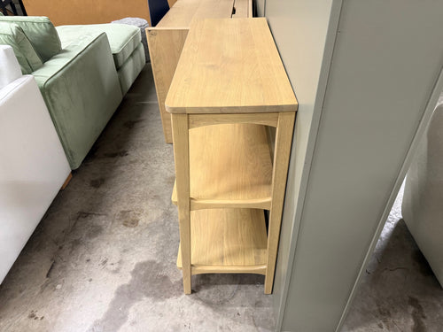 Krossa 36" Shelving Unit, Short - White Oak