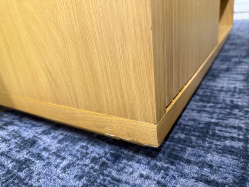 Kouva 47" Bench - Natural Oak And Santolina Gray