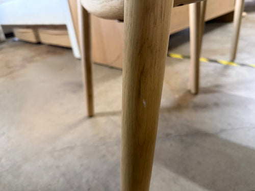 Set of 4 Sylvo Stackable Dining Chairs - White Oak