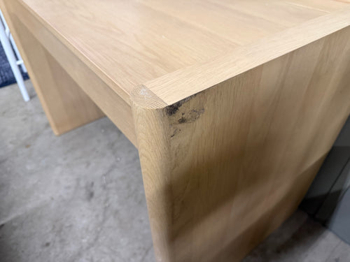 Torme 44" Height Adjustable Desk - White Oak