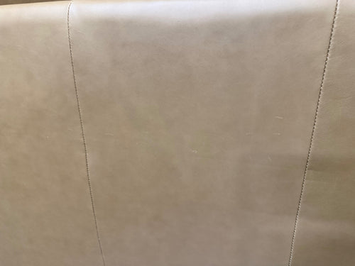 Sven 88” Tufted Leather Sofa Bed - Charme Tan