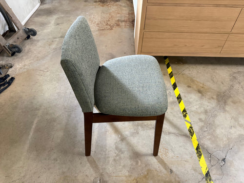 Set of 6 Nosh Dining Chairs - Walnut And Hemlock Green