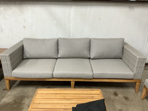 Urba 88.5" Outdoor Sofa Set - Beach Sand & Covers