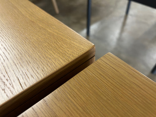 Pair of Ayra 2-Drawer Nightstands - Oak