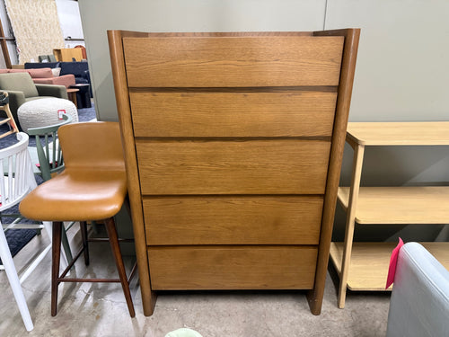 Torme 5-Drawer Chest - Smoked Oak